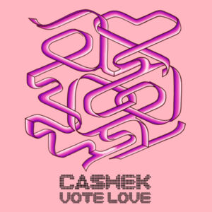 Vote Love Hoodie - Backprint Design